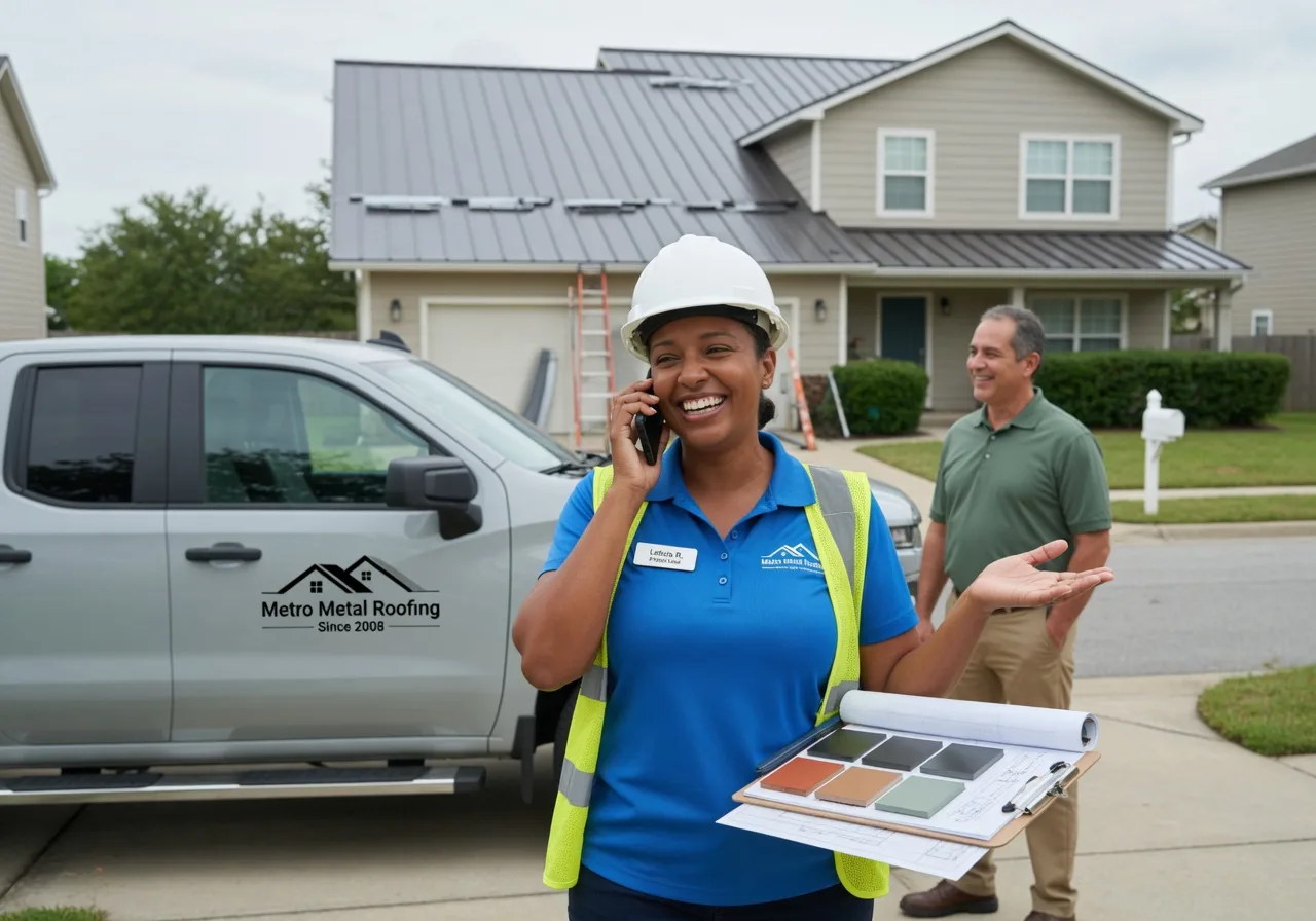 Storm Damage Metal Roof Repair in Stinnett, TX